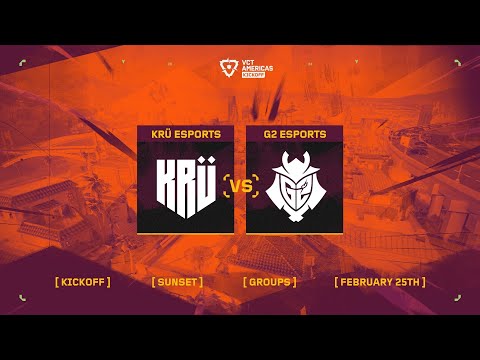 Kil Esports KRÜ Esports vs. G2 Esports - VCT Americas Kickoff - グループステージD7 試合解説 ...