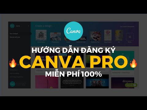 Hướng dẫn cách đăng ký Canva Pro miễn phí