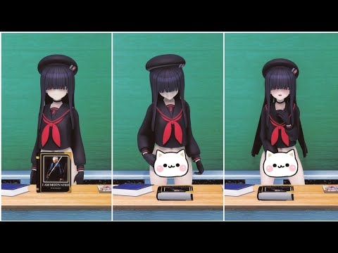 【MMD】等一下！ | 暴民【4k/60fps】主角坐在雲朵上的動畫