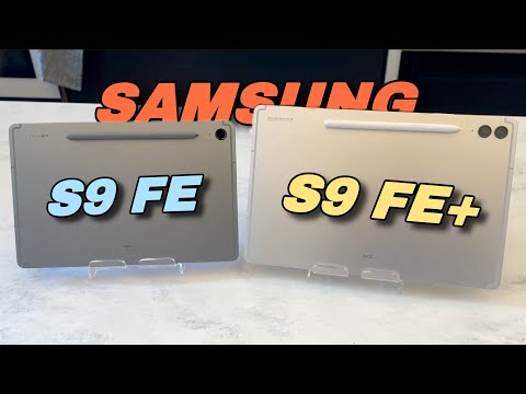 Samsung Tab S9 FE y S9 FE+ ¡IP68, DEX y S-Pen y MAS! INCREIBLES