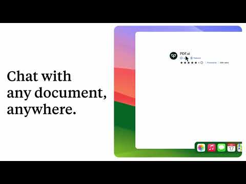 如何使用pdf.ai Chrome擴展聊天與任何PDF文件