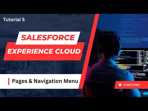 5. Pages & Navigations In Salesforce Experience Site (Hindi) | Salesforce Experience Cloud Tutorials