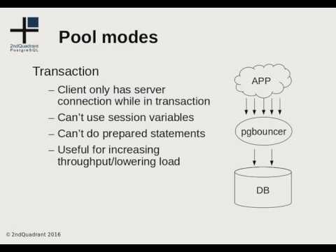 PgBouncer Connection Pooling and Routing
