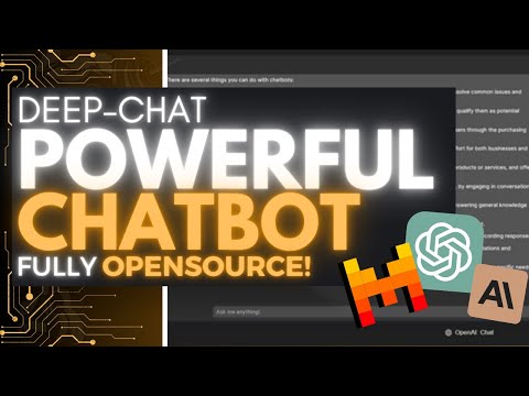DeepChat：强大的聊天机器人平台 - 可定制功能 - TTS、视觉、插件，而且免费！